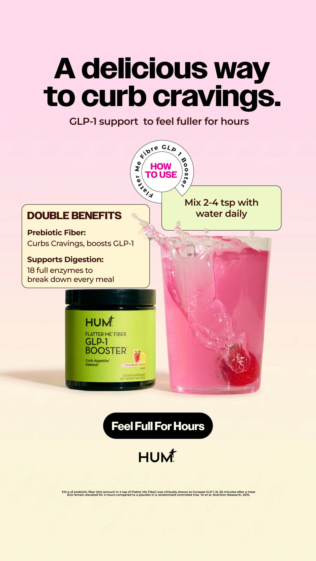 HUM Nutrition Facebook ad