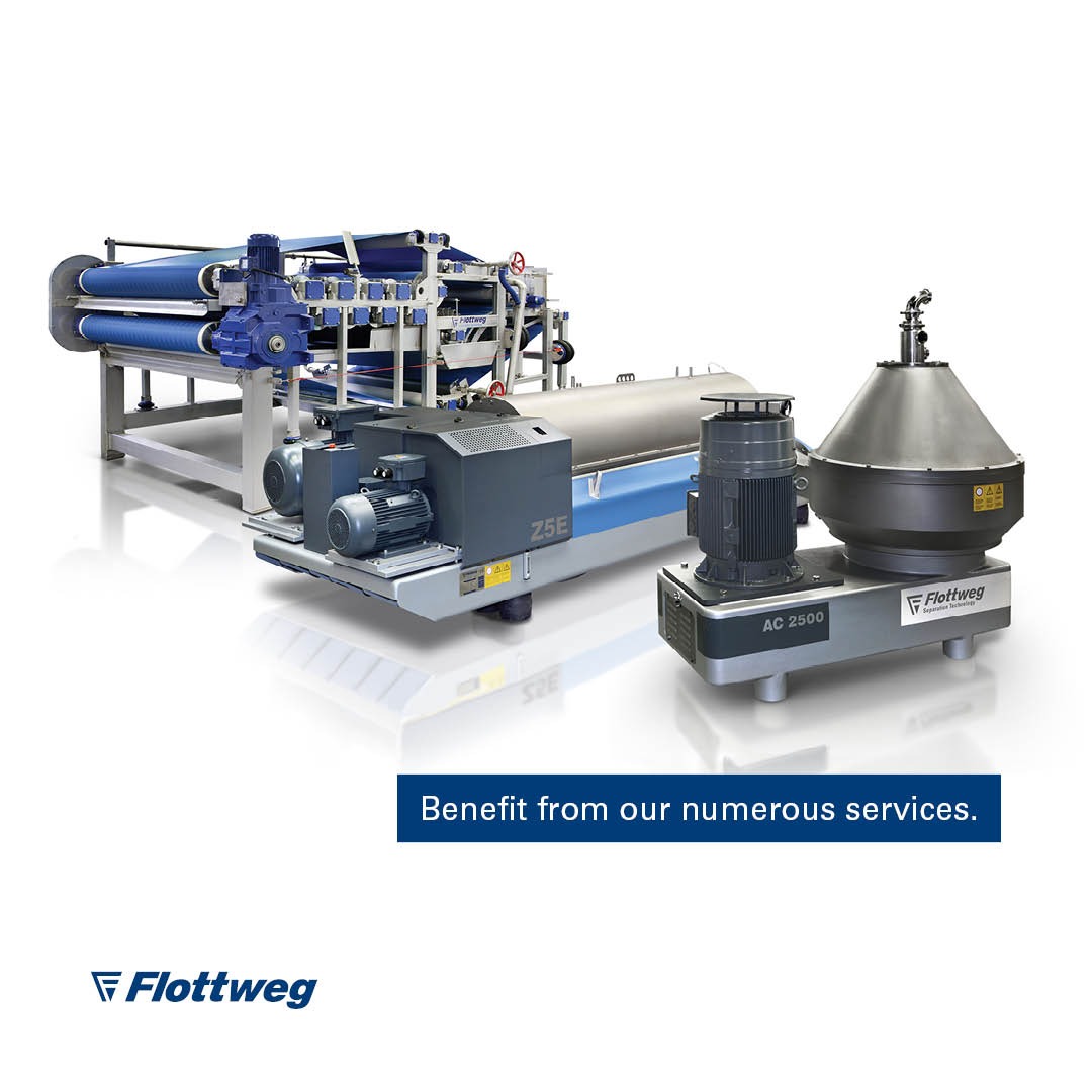 Flottweg Facebook ad: Success is… repairing instead of replacing
