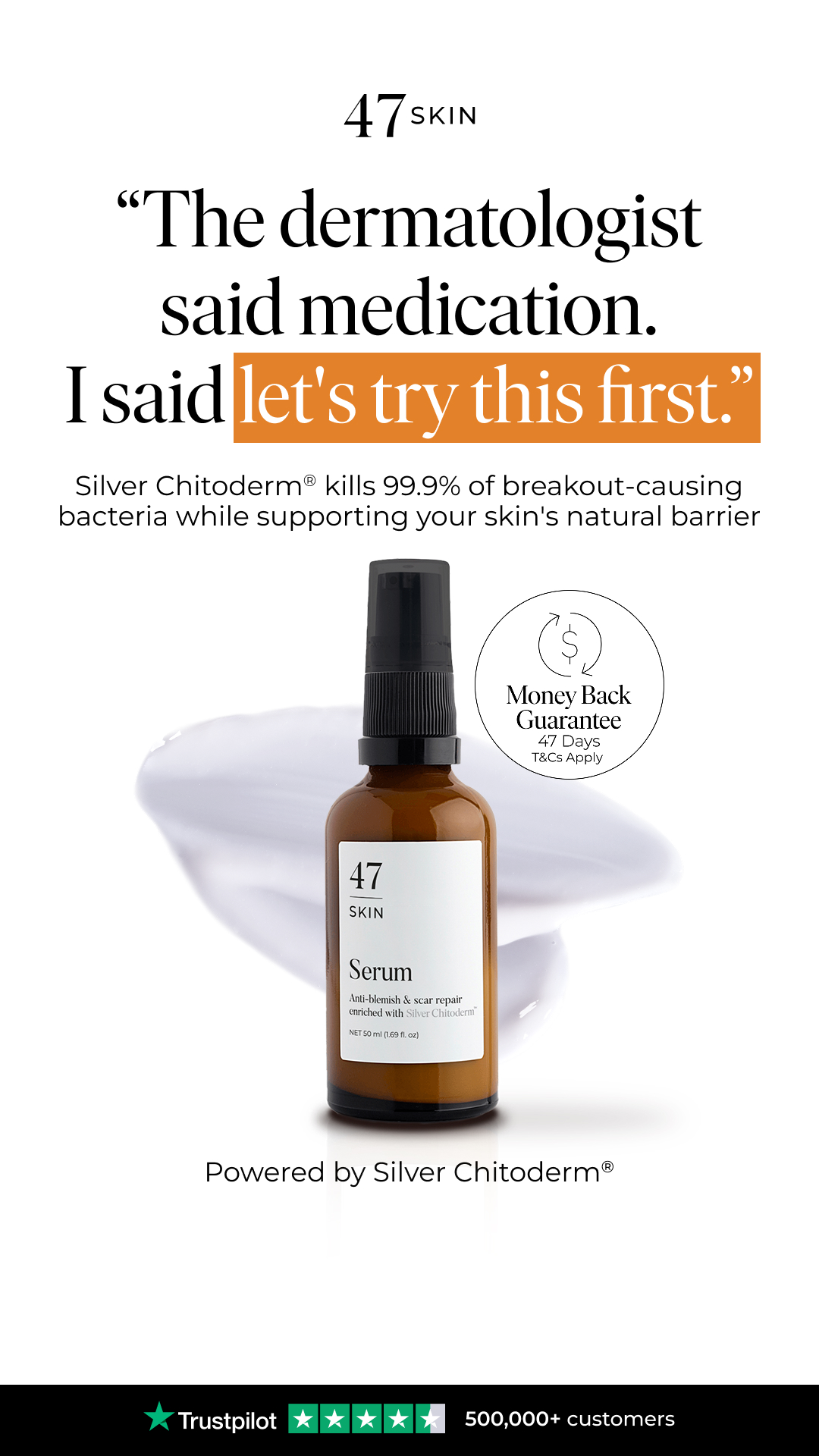 47Skin Facebook ad