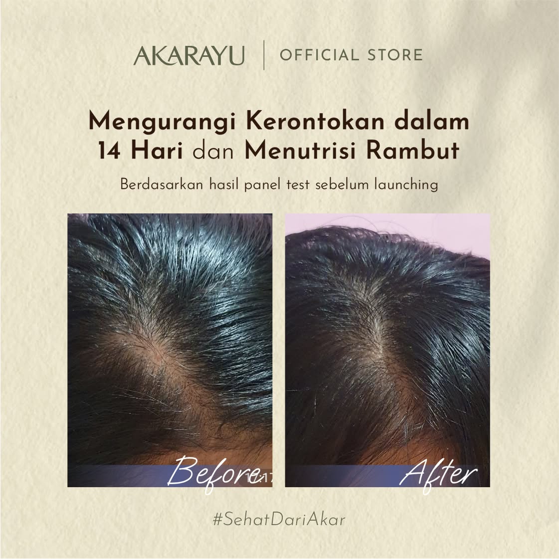 Akarayu.id Facebook ad: Hasil Penggunaan selama 14 Hari