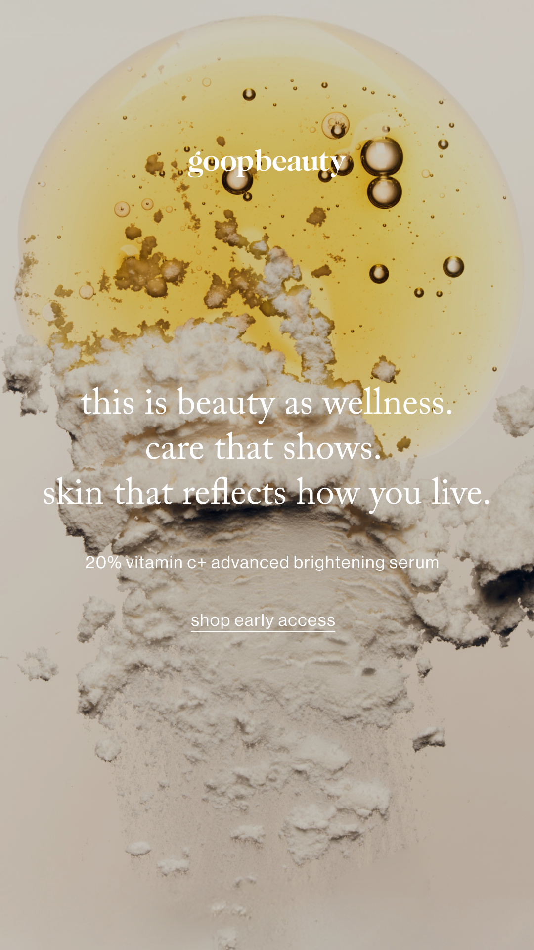 goop Facebook ad