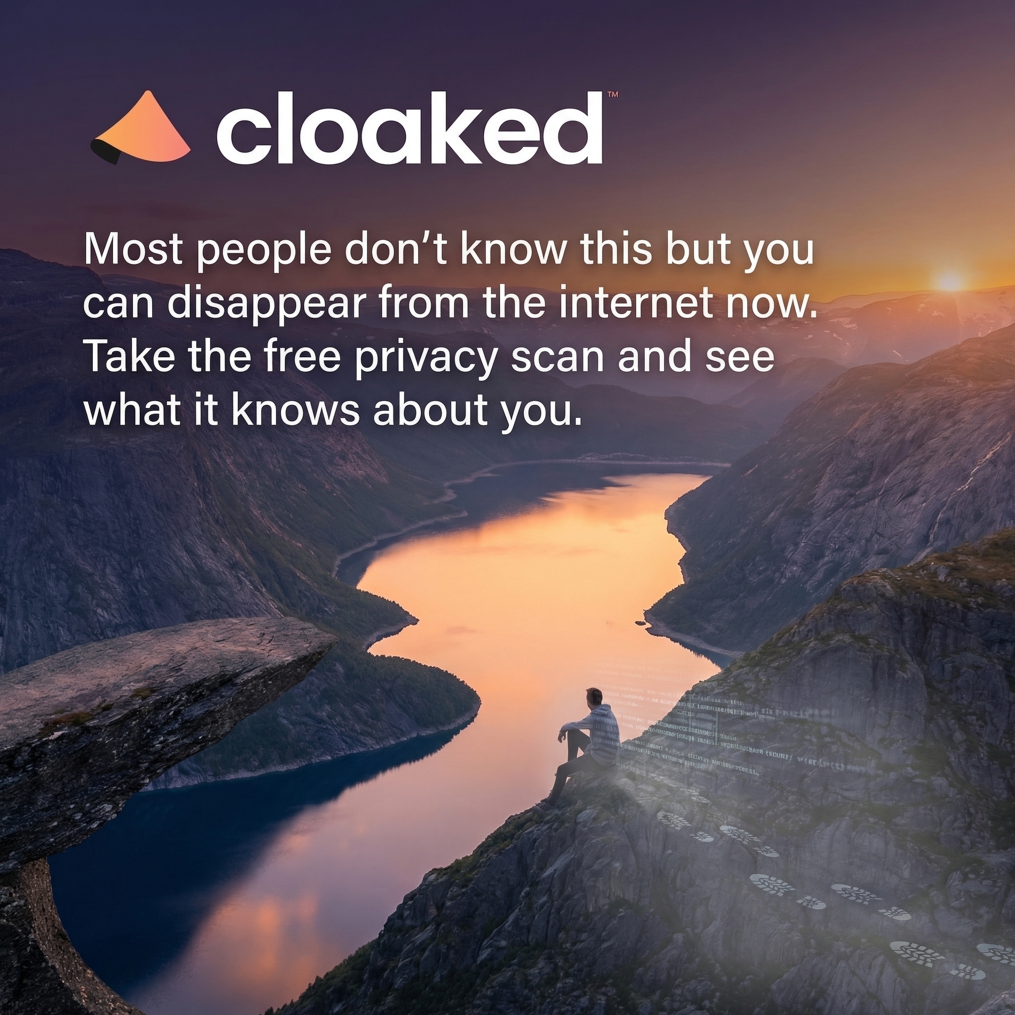 Cloaked Inc. Facebook ad