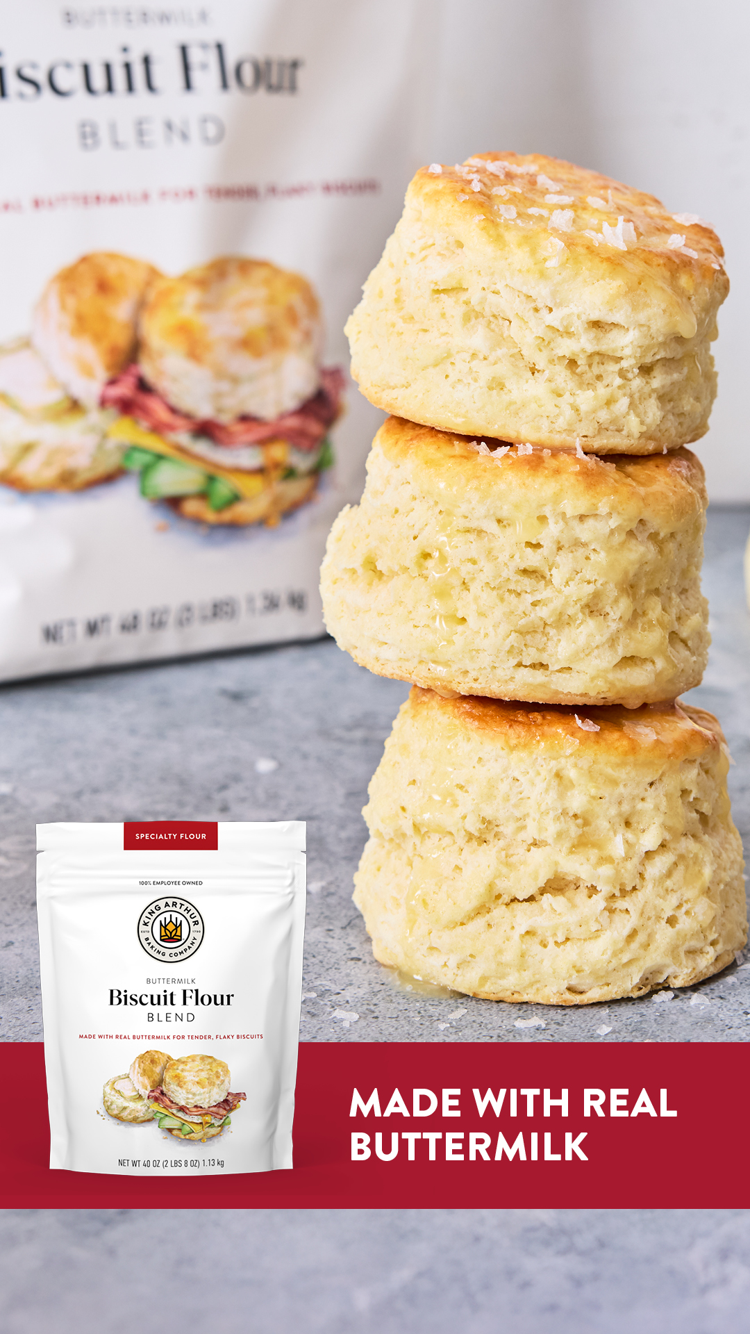 King Arthur Baking Company Facebook ad