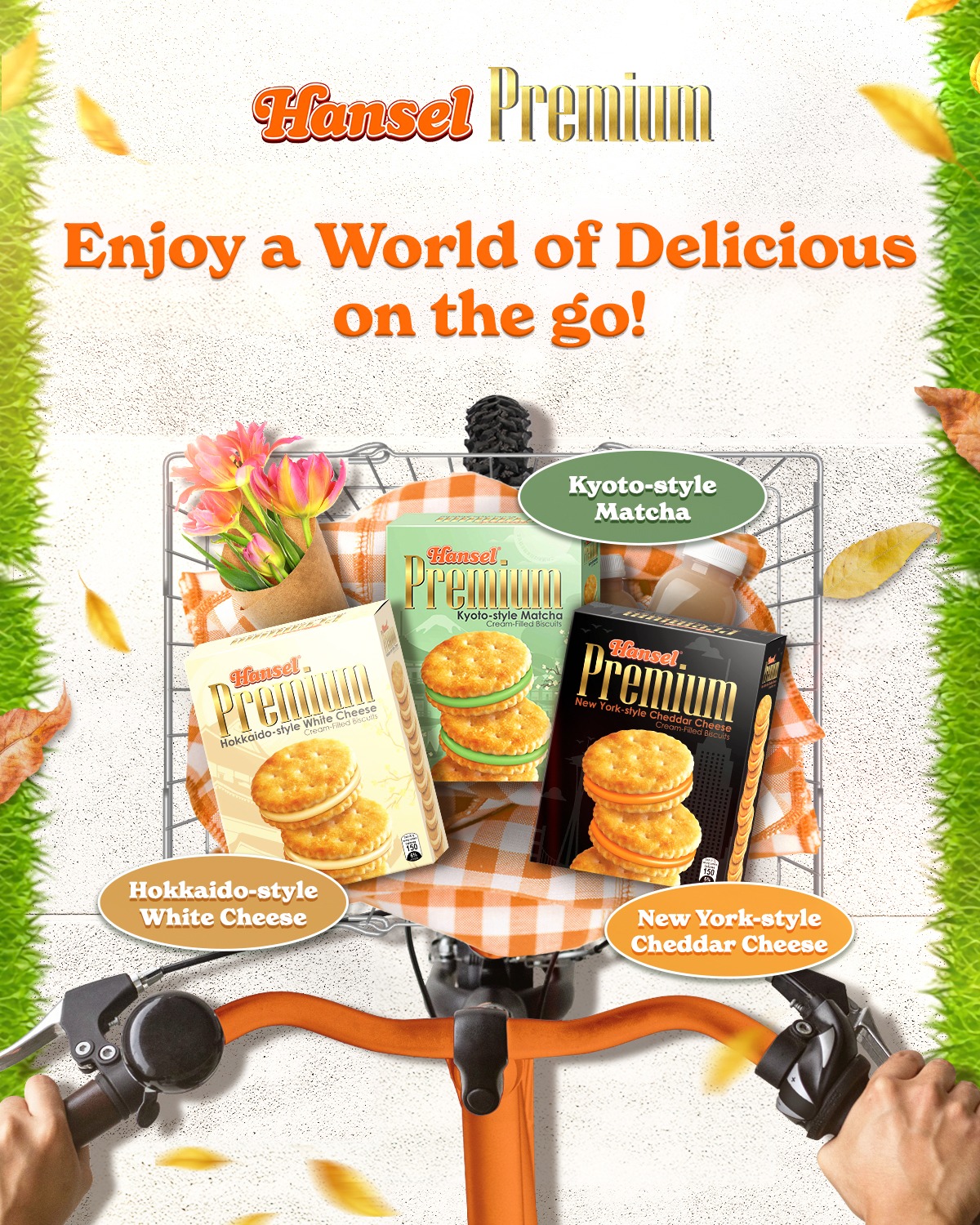 Hansel Premium Facebook ad: Bring a wherever you go.