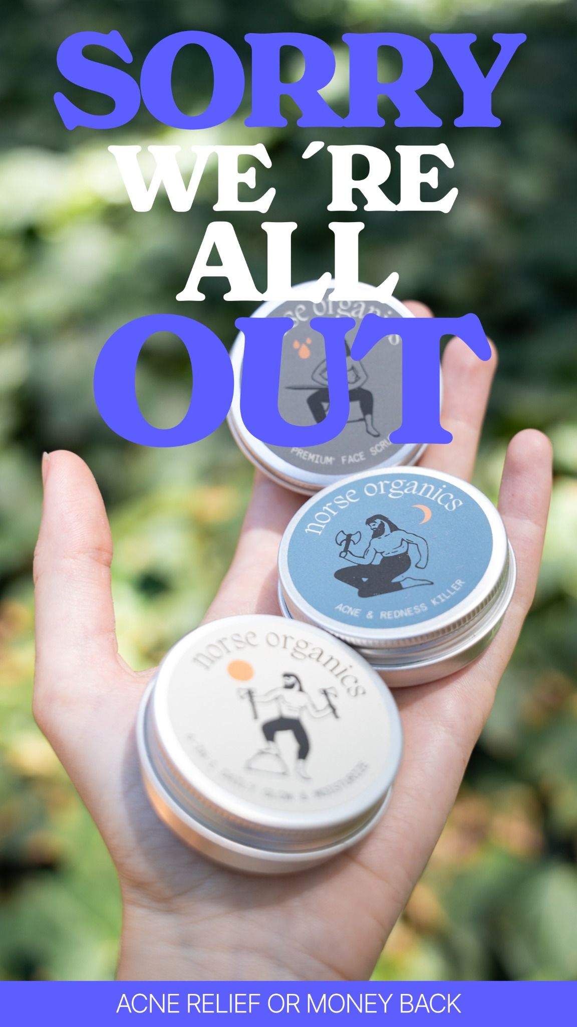 Norse Organics Facebook ad
