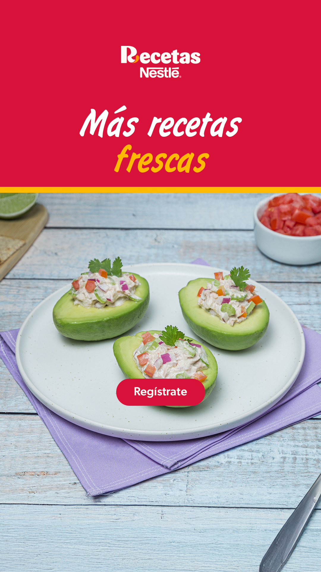 Recetas Nestlé Facebook ad