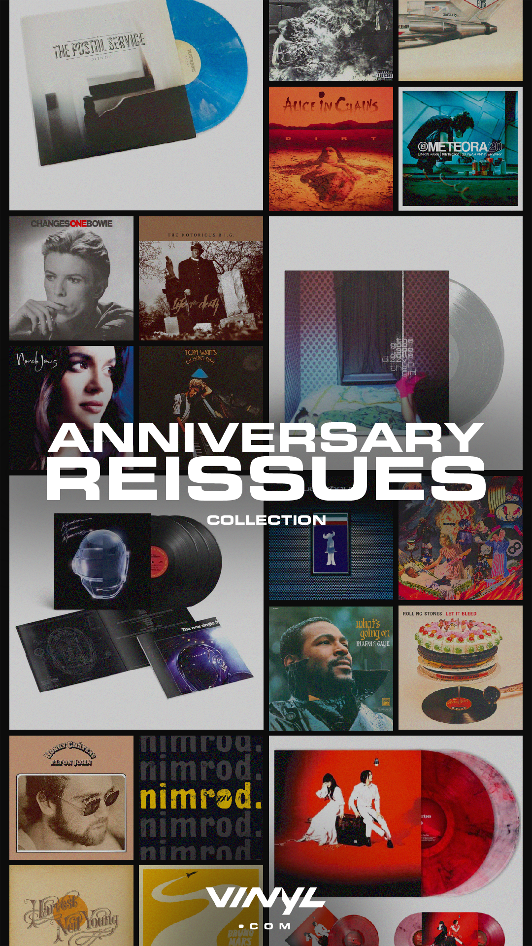 Vinyl.com Facebook ad: Vinyl Records On Sale
