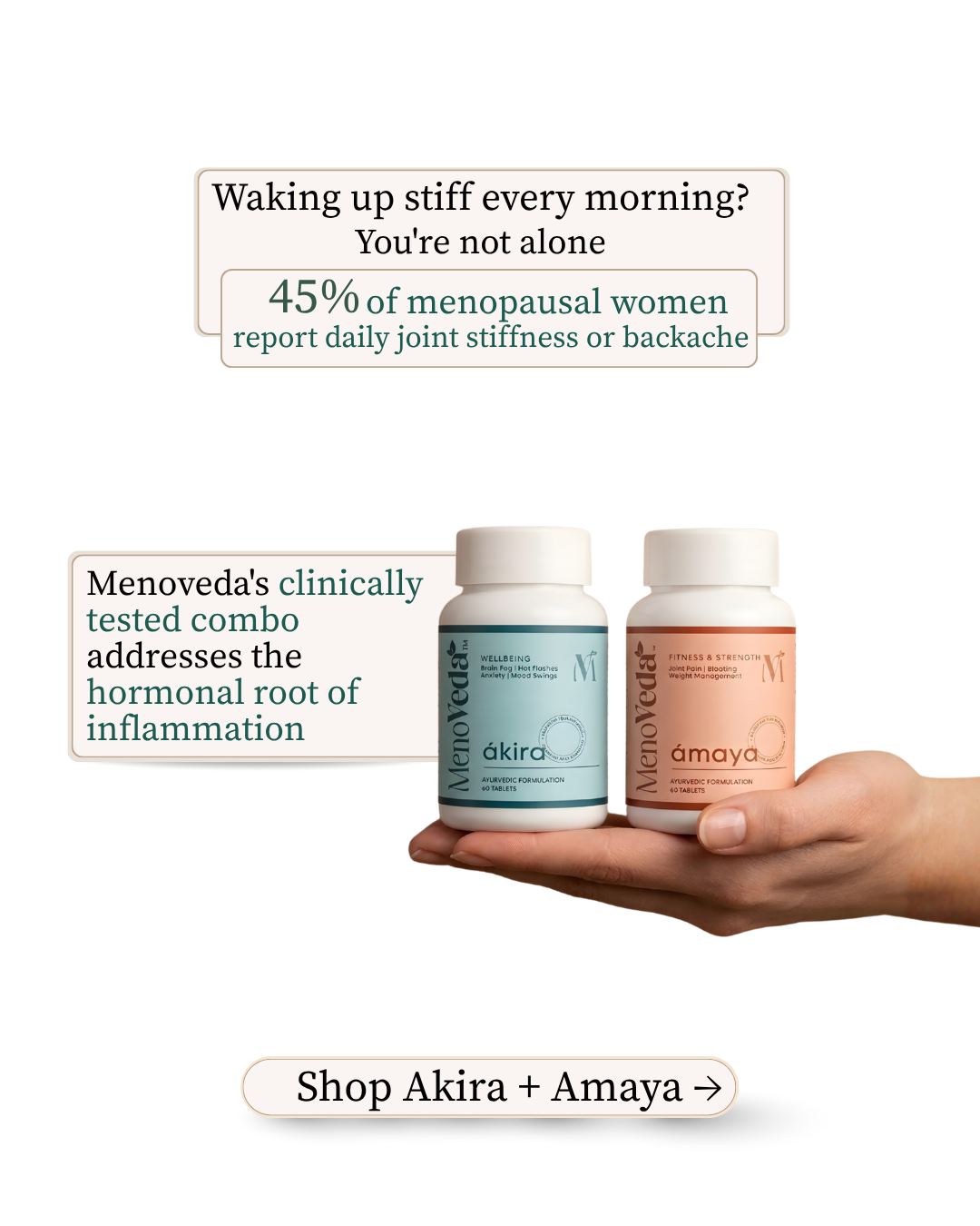 Menoveda Facebook ad