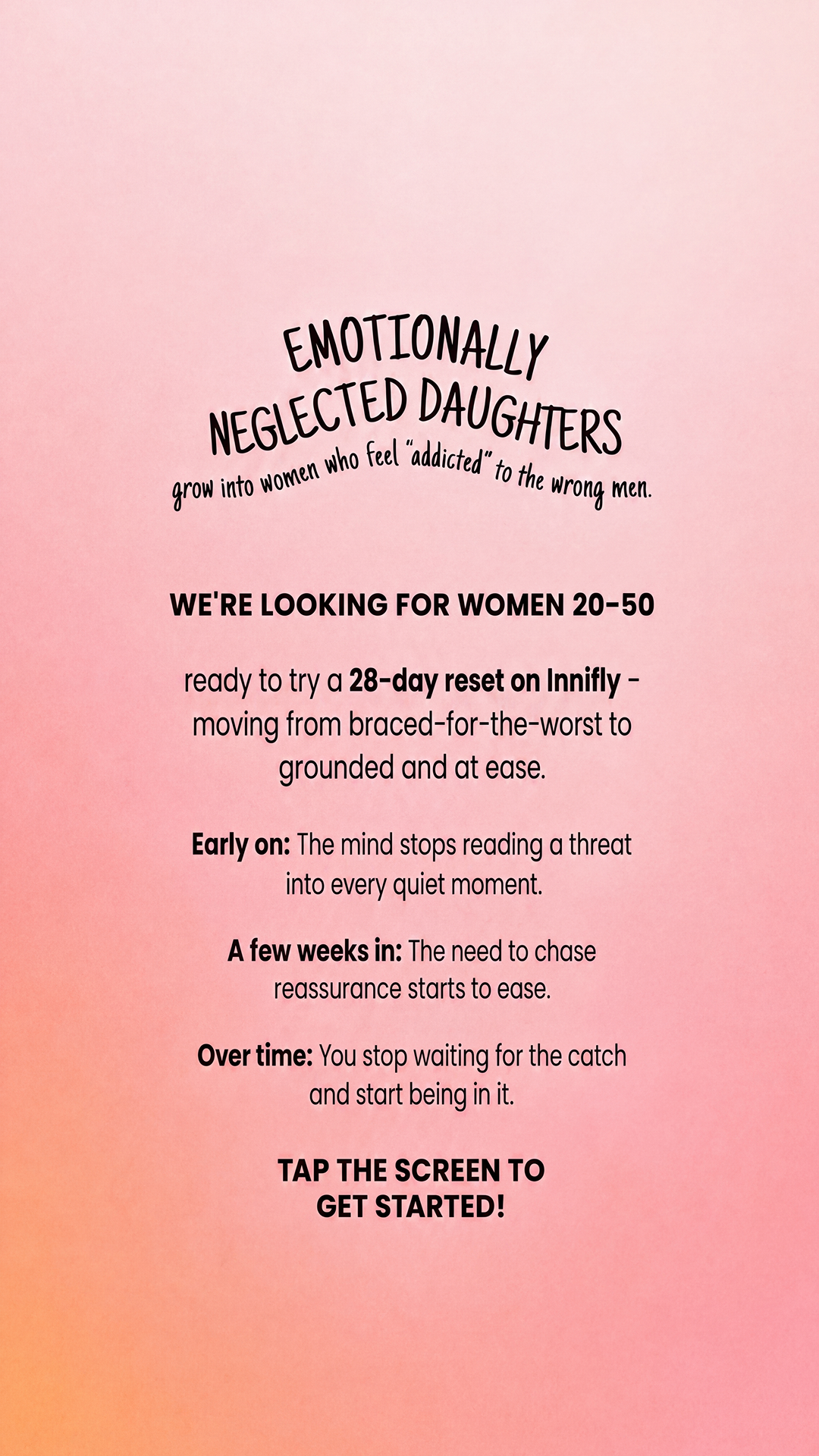 Innifly: Begin Your Self-Discovery Facebook ad: Try now