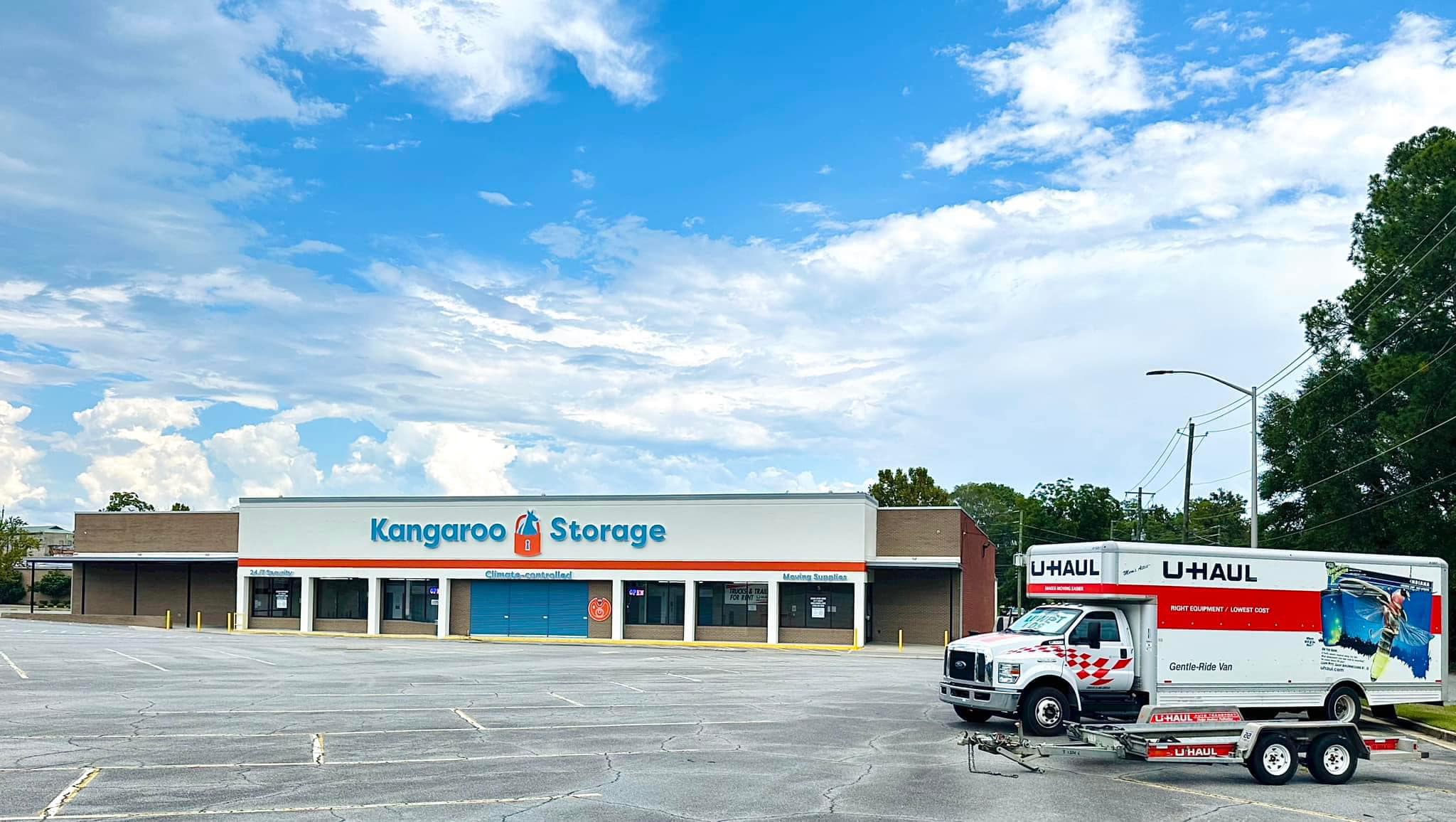 Kangaroo Storage - Eastman Facebook ad: Kangaroo Storage offers climate-controlled storage units…