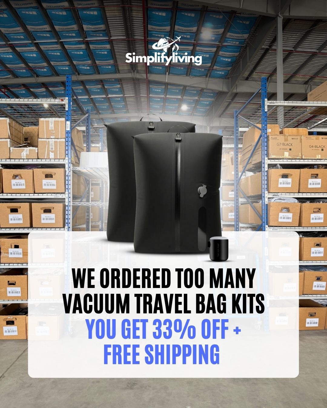 Simplify Living Facebook ad