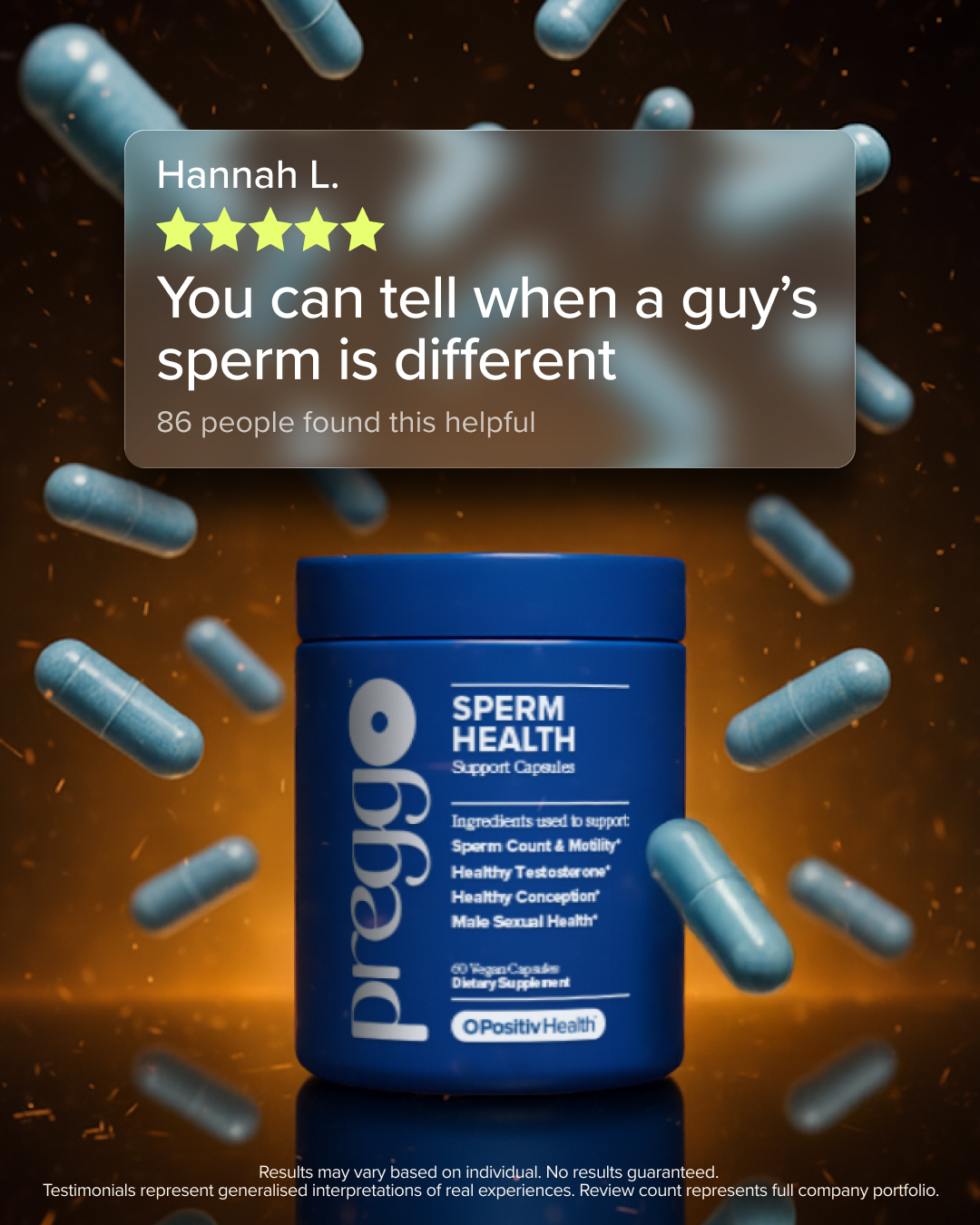 True Healthy Man Facebook ad