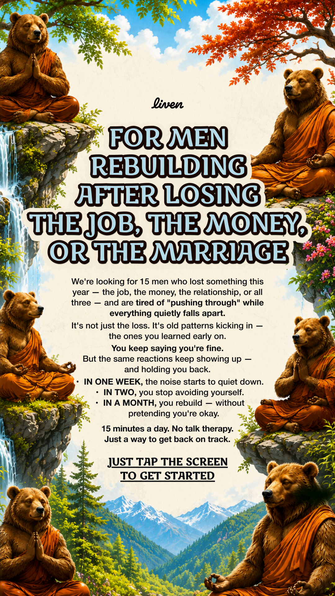 Self-Discovery Community Facebook ad