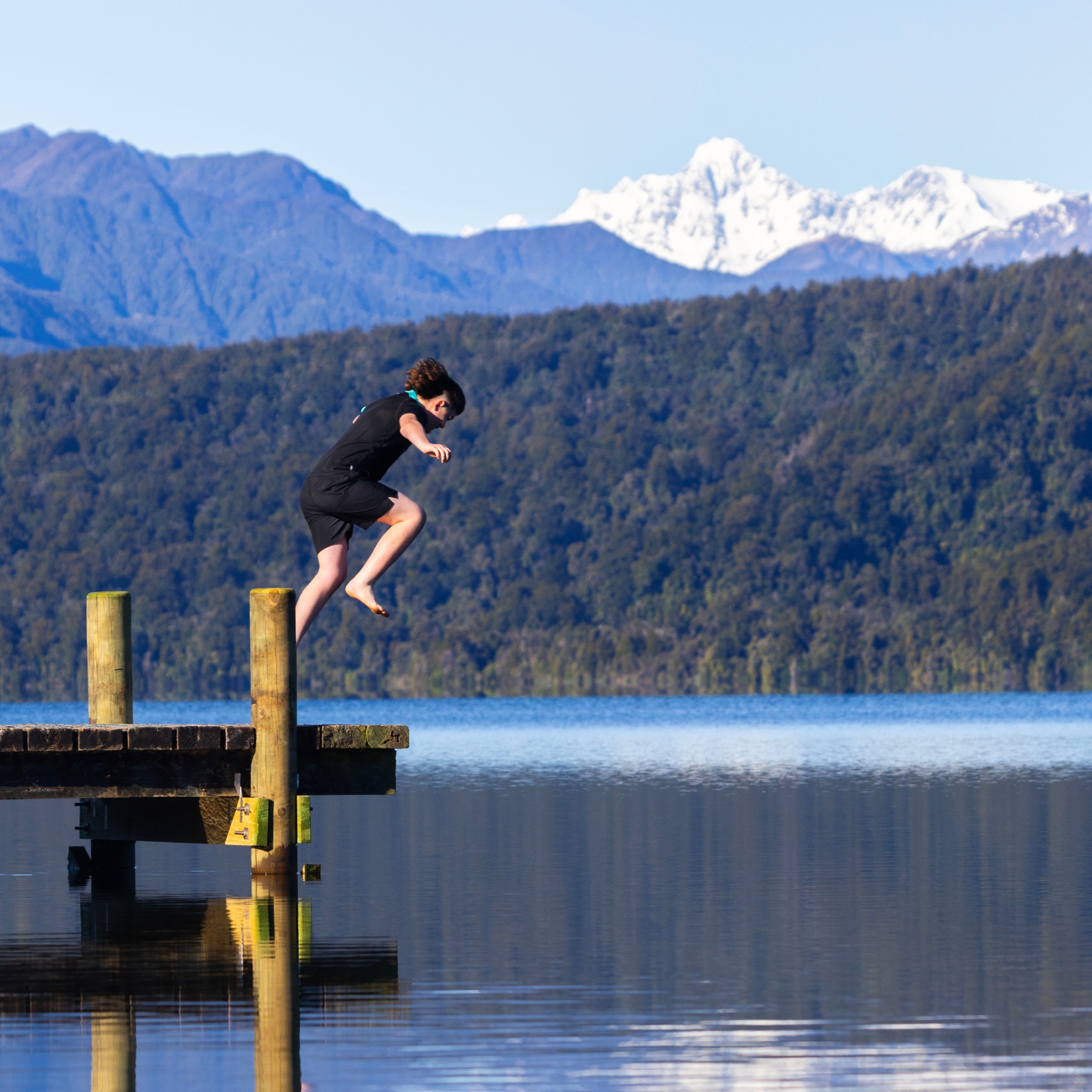 West Coast, New Zealand Facebook ad: Make family memories on New Zealand’s West Coast.