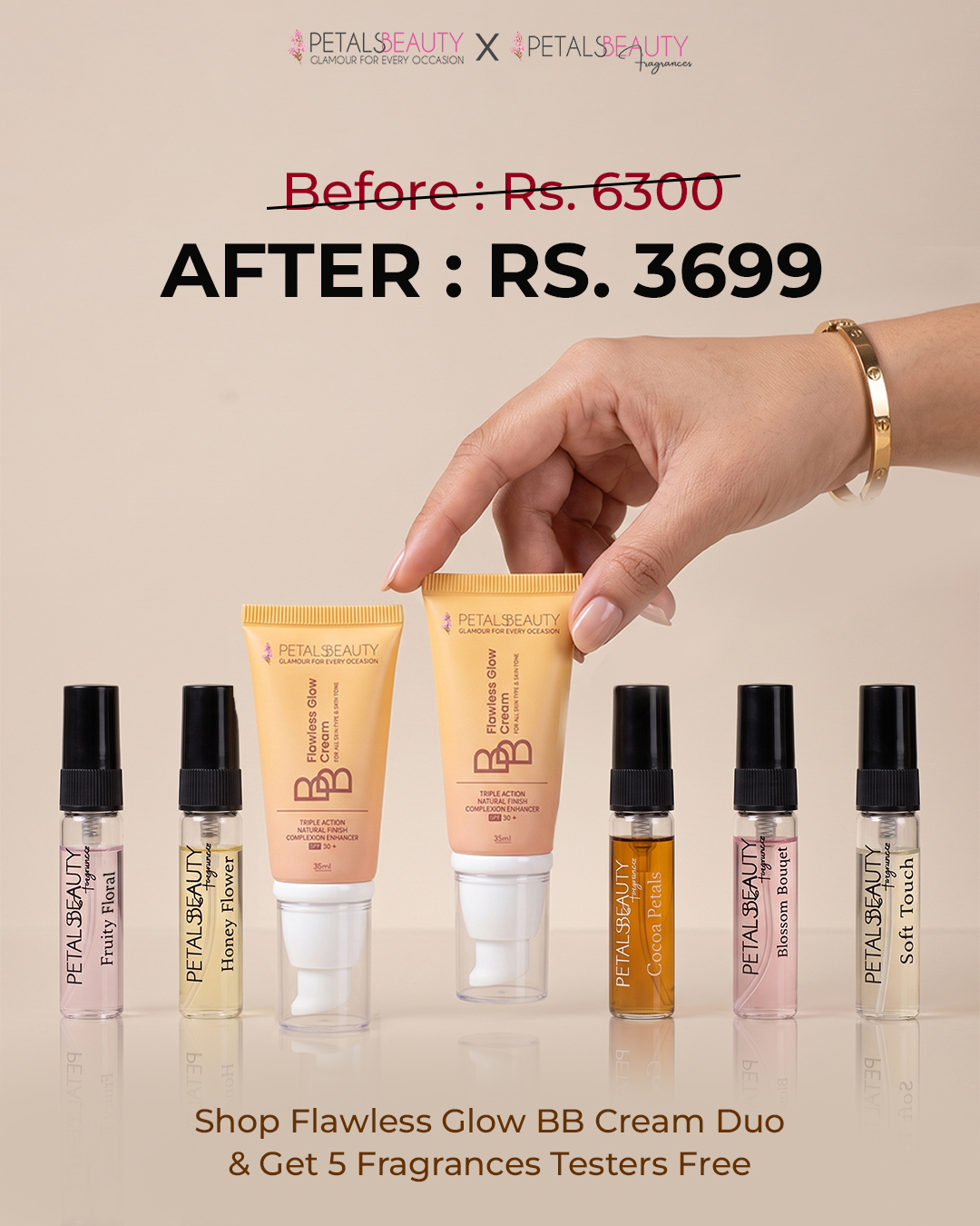 Petals Beauty Facebook ad