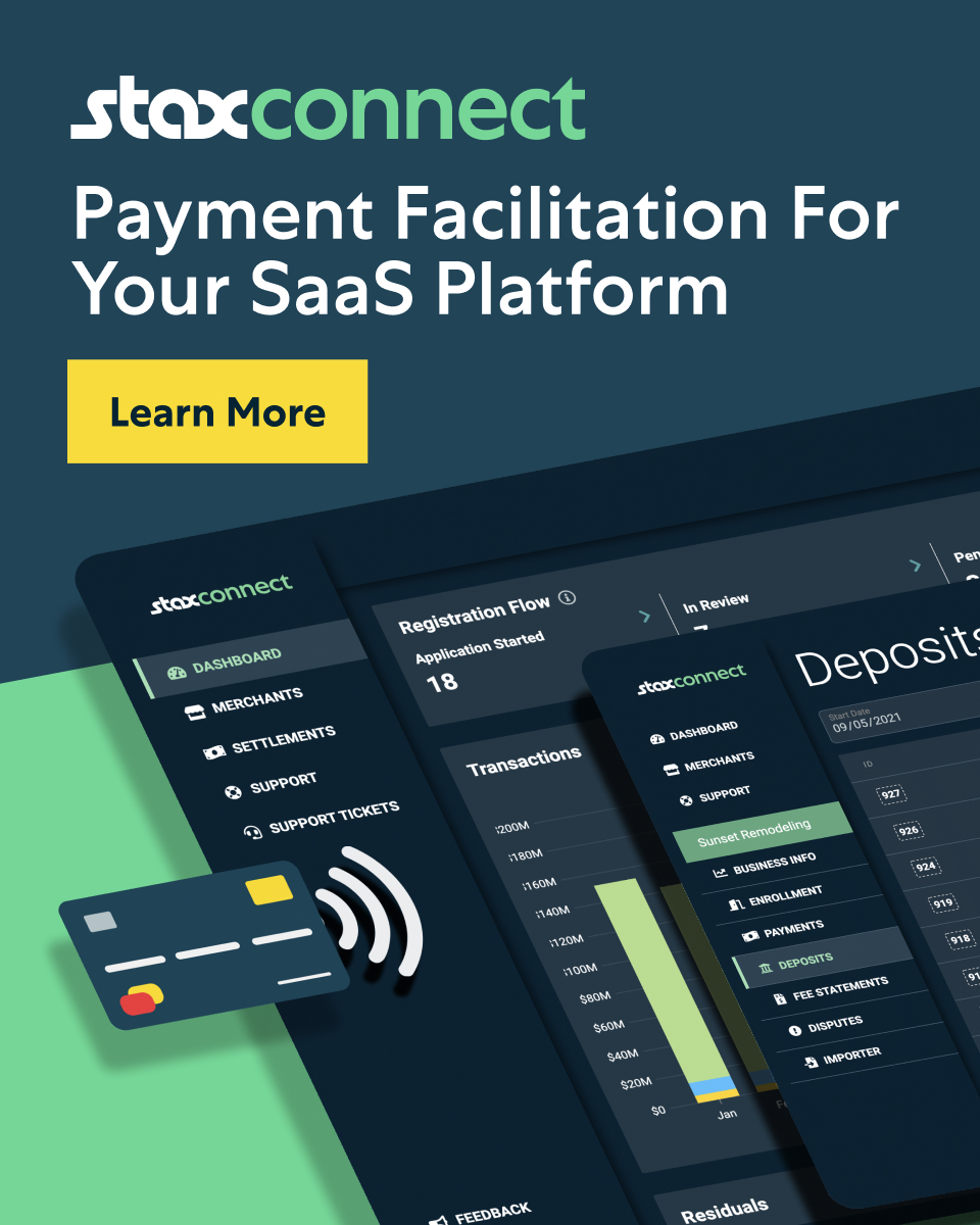 Stax Facebook ad: Stax Connect: Add Revenue & Increase MRR
