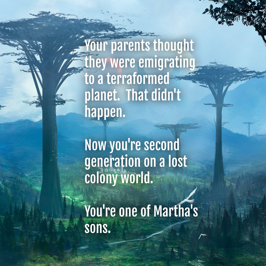 Laura Montgomery's Science Fiction Facebook ad from Sep 18, 2023
