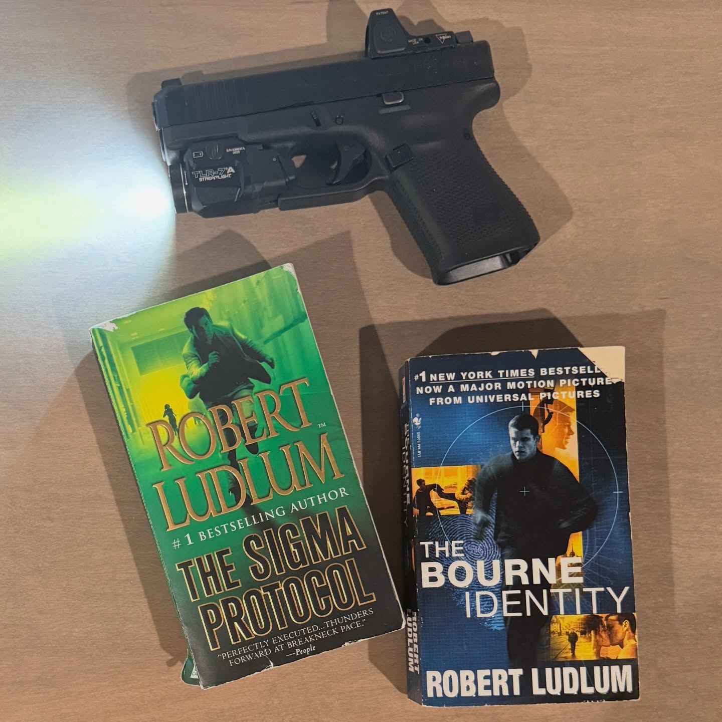 crowleyclarkbooks Facebook ad: Robert Ludlum gave us fast-paced, conspiracy-driven…