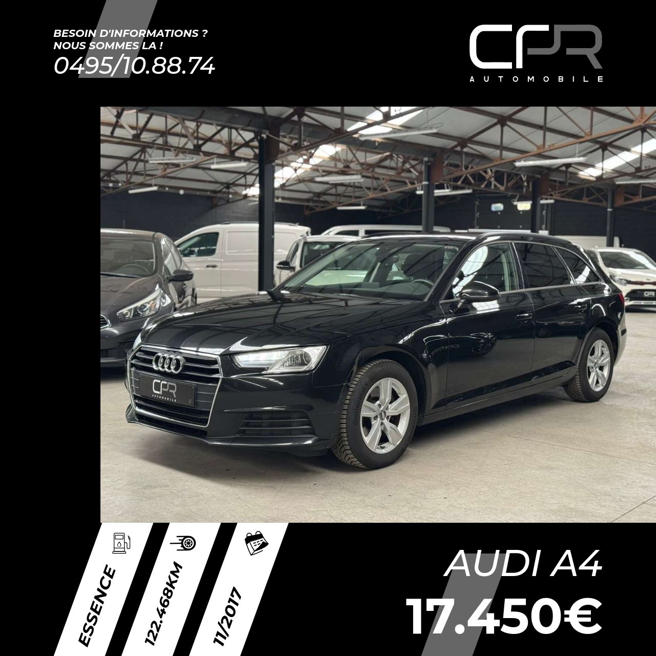 CPR automobile Facebook ad: Une entreprise familiale qui place votre satisfaction en…