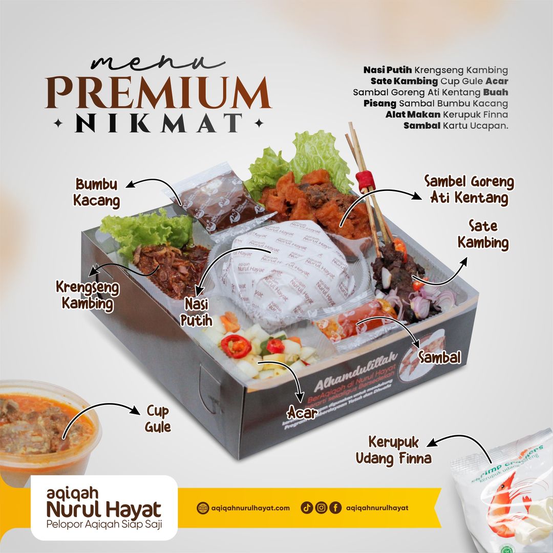 Aqiqah Karawang Nurul Hayat Facebook ad: PAKET AQIQAH SUPER LENGKAP!