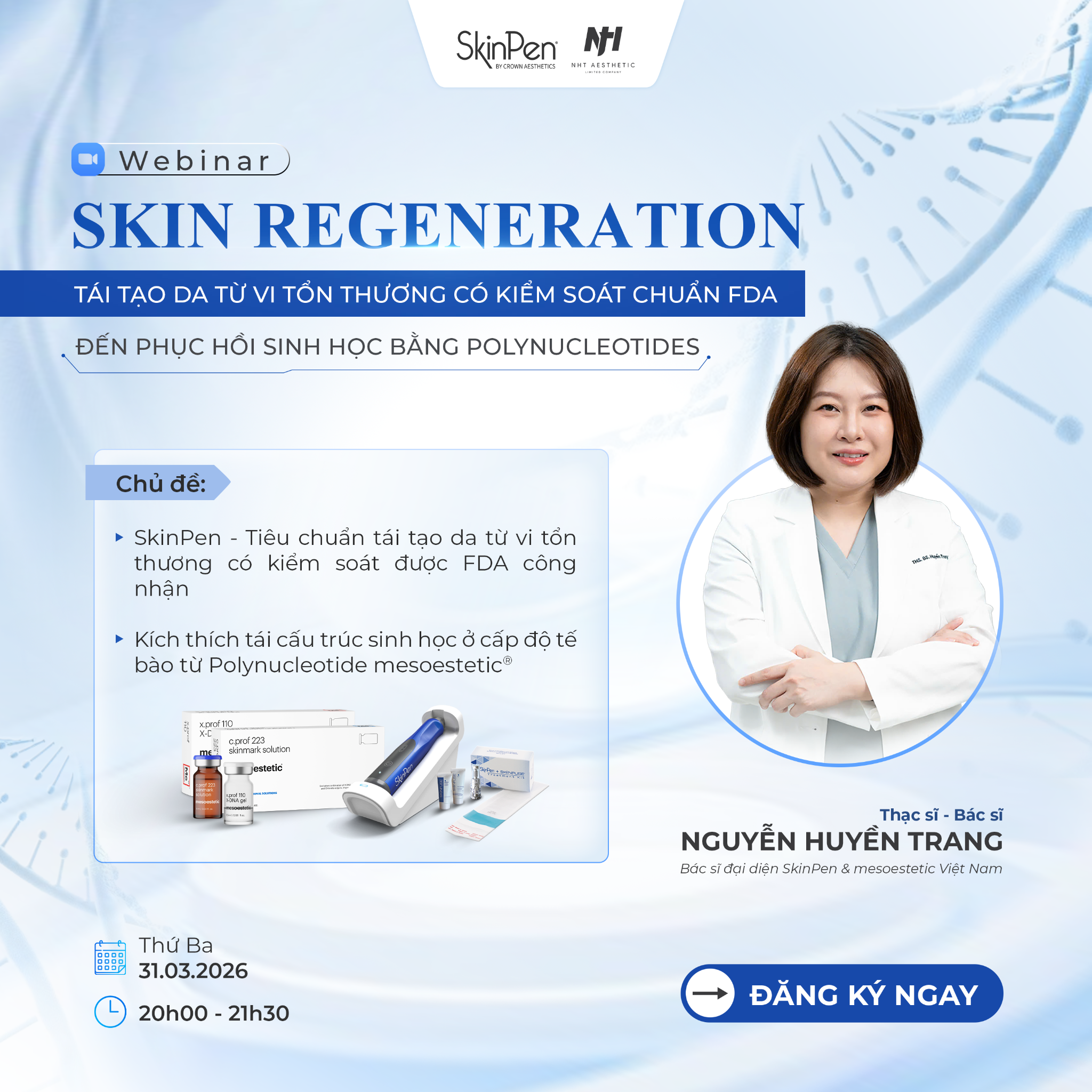 SkinPen Vietnam Facebook ad: Chương trình thiết kế dành riêng Bác sĩ Da liễu, Spa &…