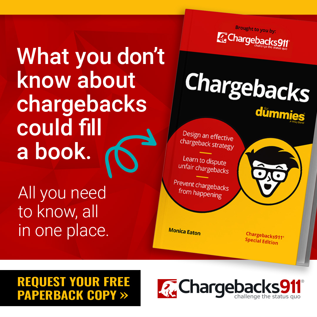Chargebacks911 Facebook ad: Become a chargeback expert now!