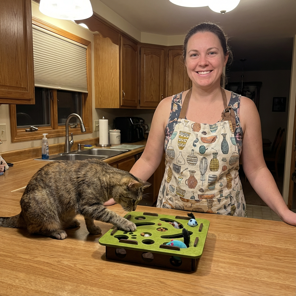 Suzanne Hathaway Facebook ad: Read this if your cat ignores every toy