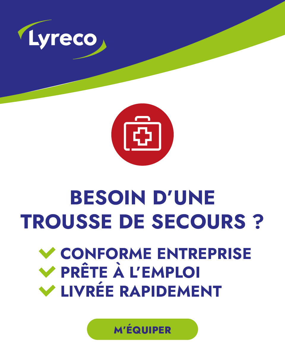 Lyreco France Facebook ad: Assurez la sécurité de vos équipes