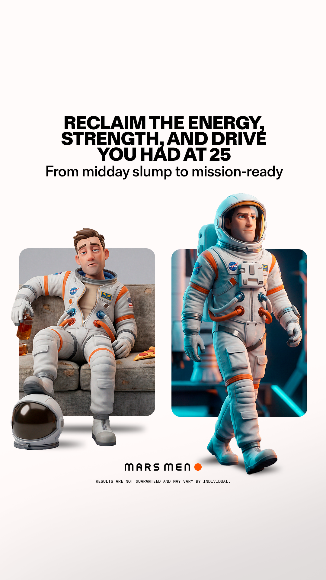 Mars Men Facebook ad