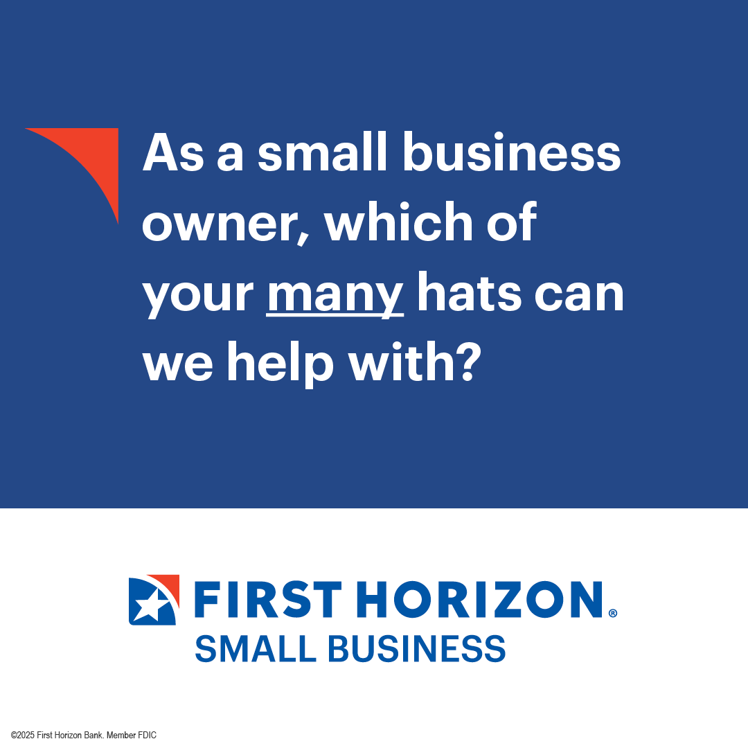 First Horizon Bank Facebook ad: When your bottom line doesn't always have to…