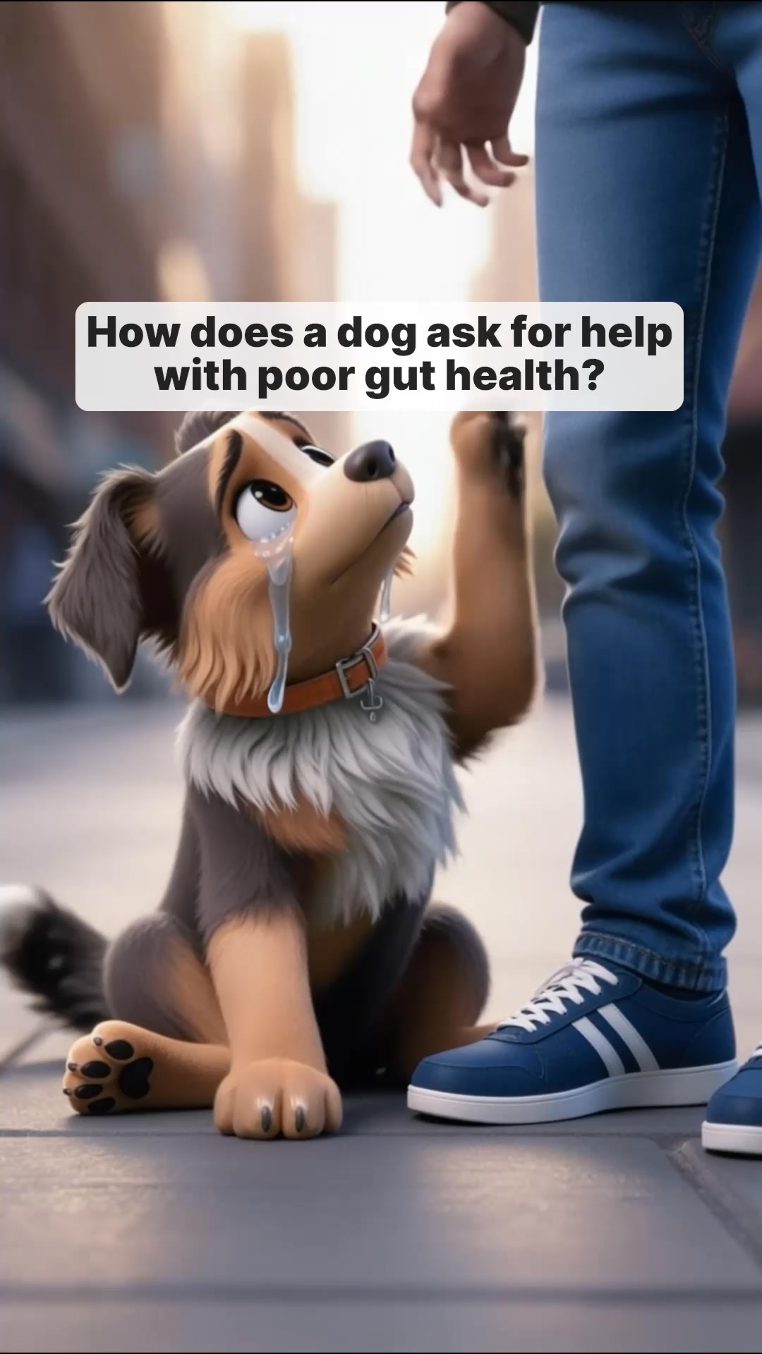 PetLab Co. Facebook ad: Your dog's gut health matters. it's time to help