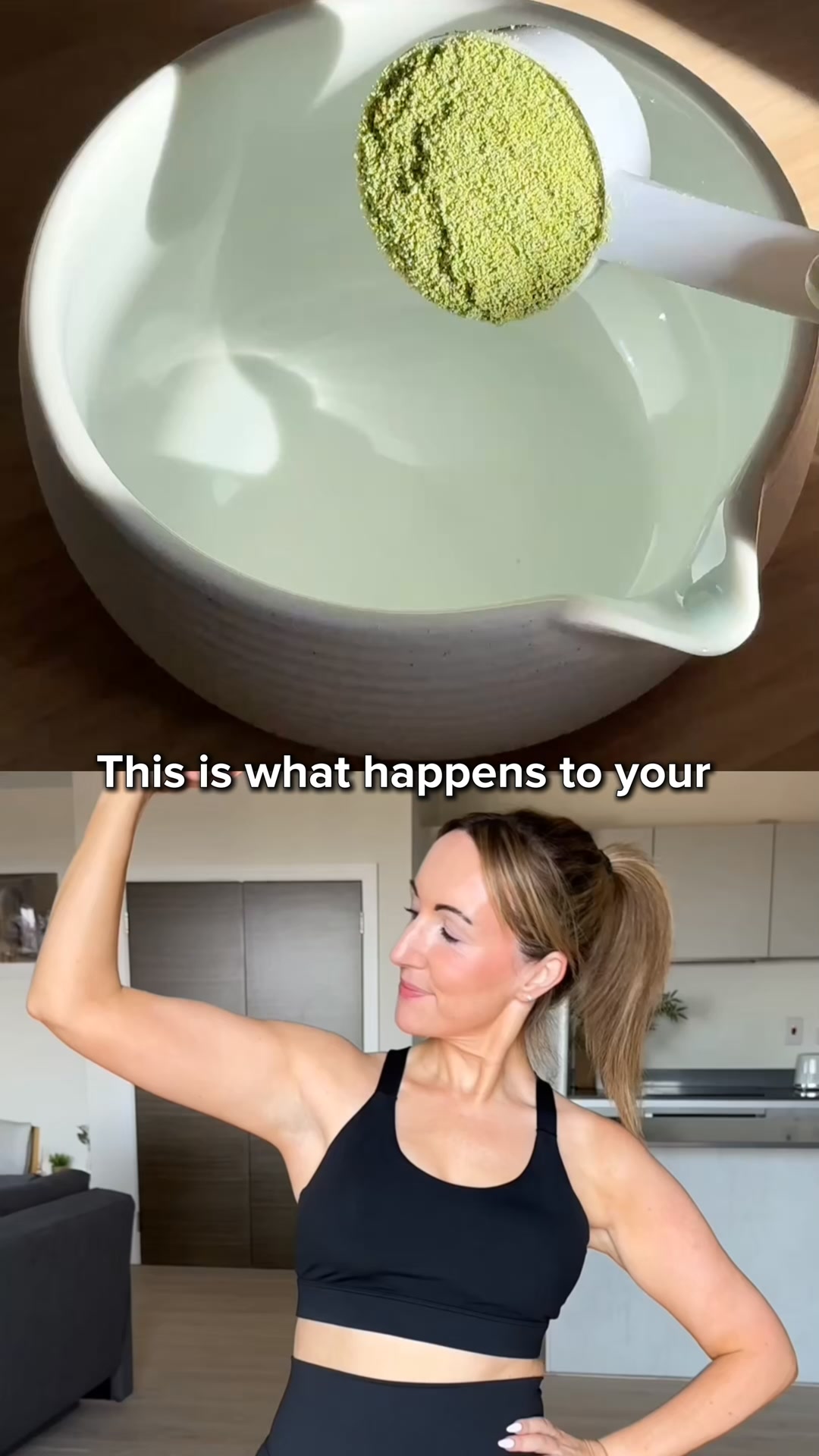 Feel Reformed Facebook ad: Elevate your Matcha