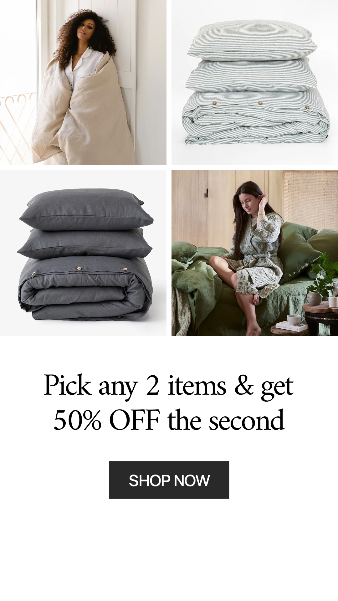MagicLinen Facebook ad