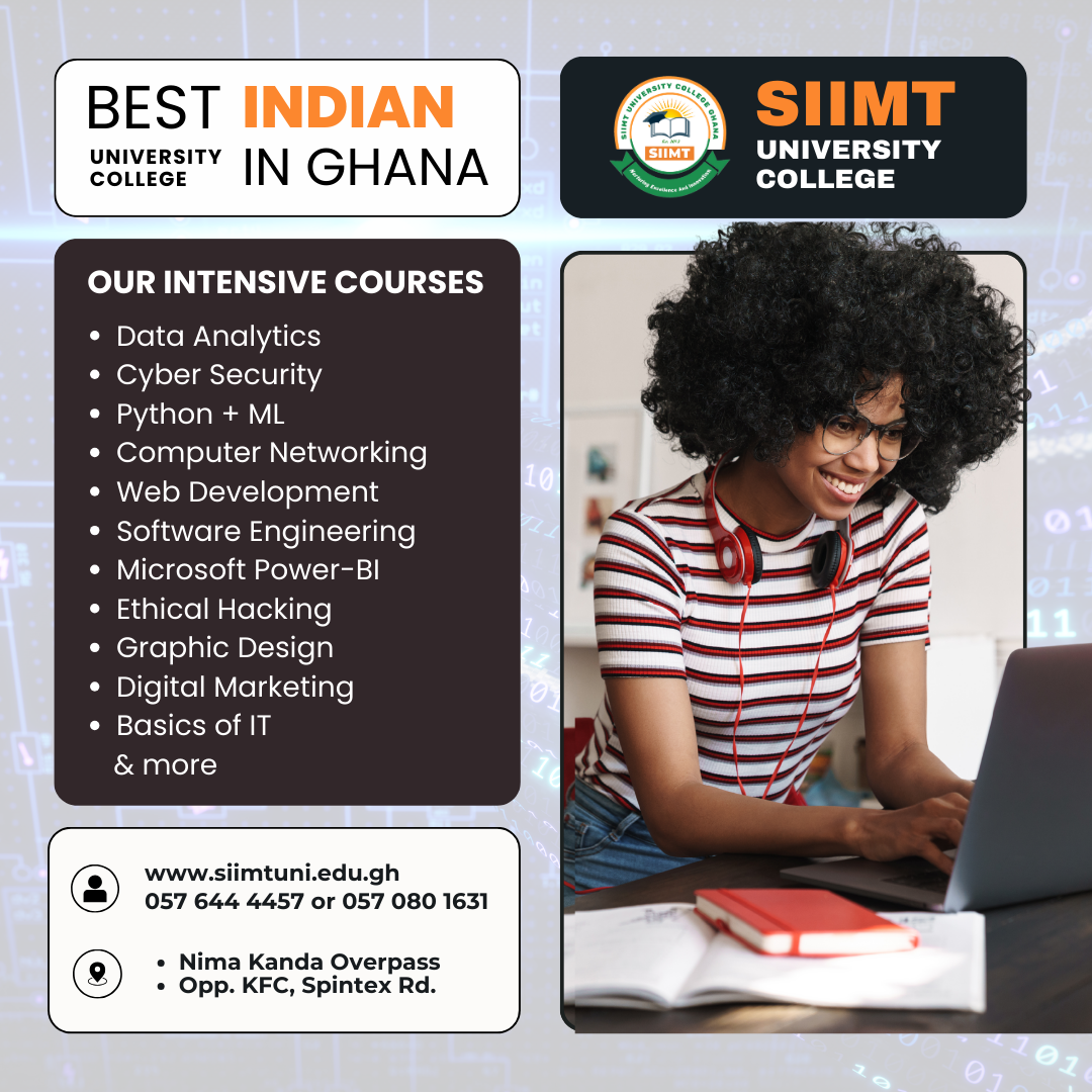 SIIMT University College - Ghana Facebook ad from Dec 13, 2025