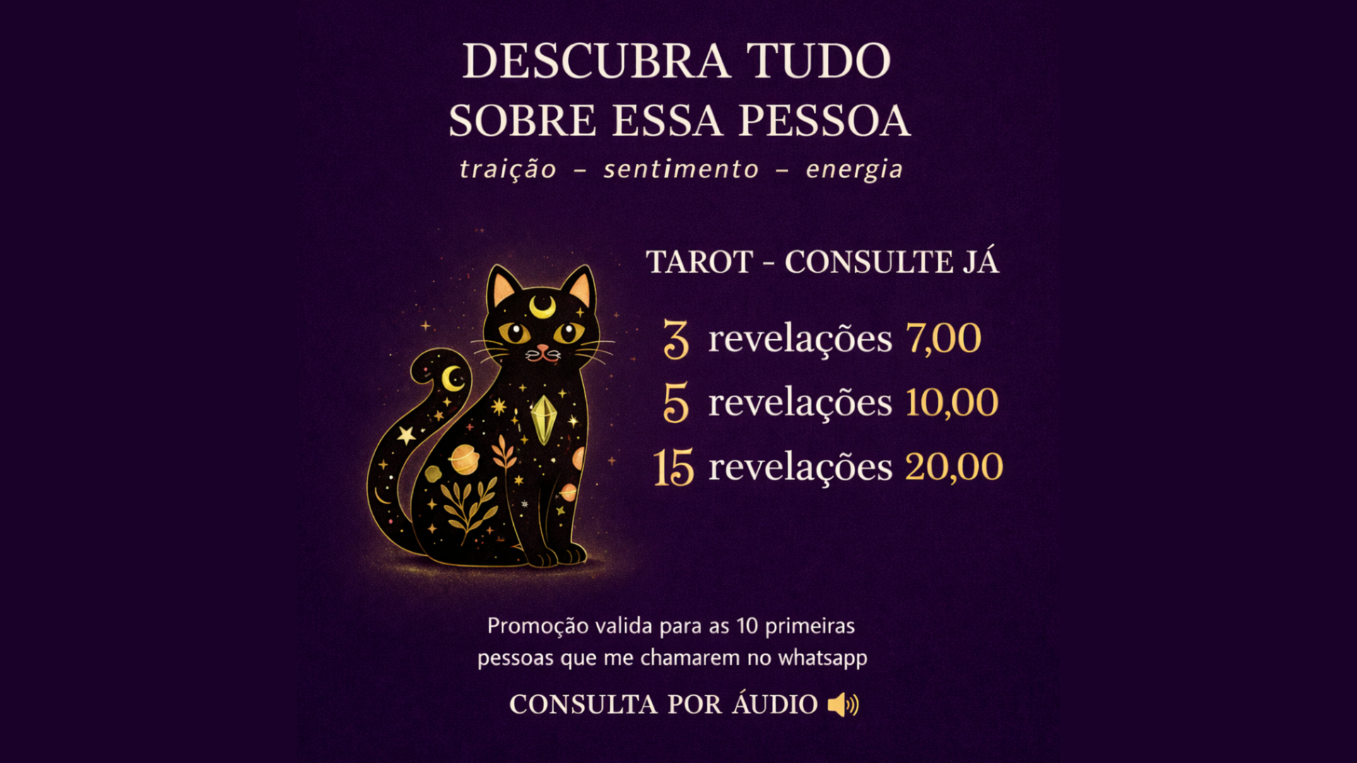 Tarot da Luzia Facebook ad