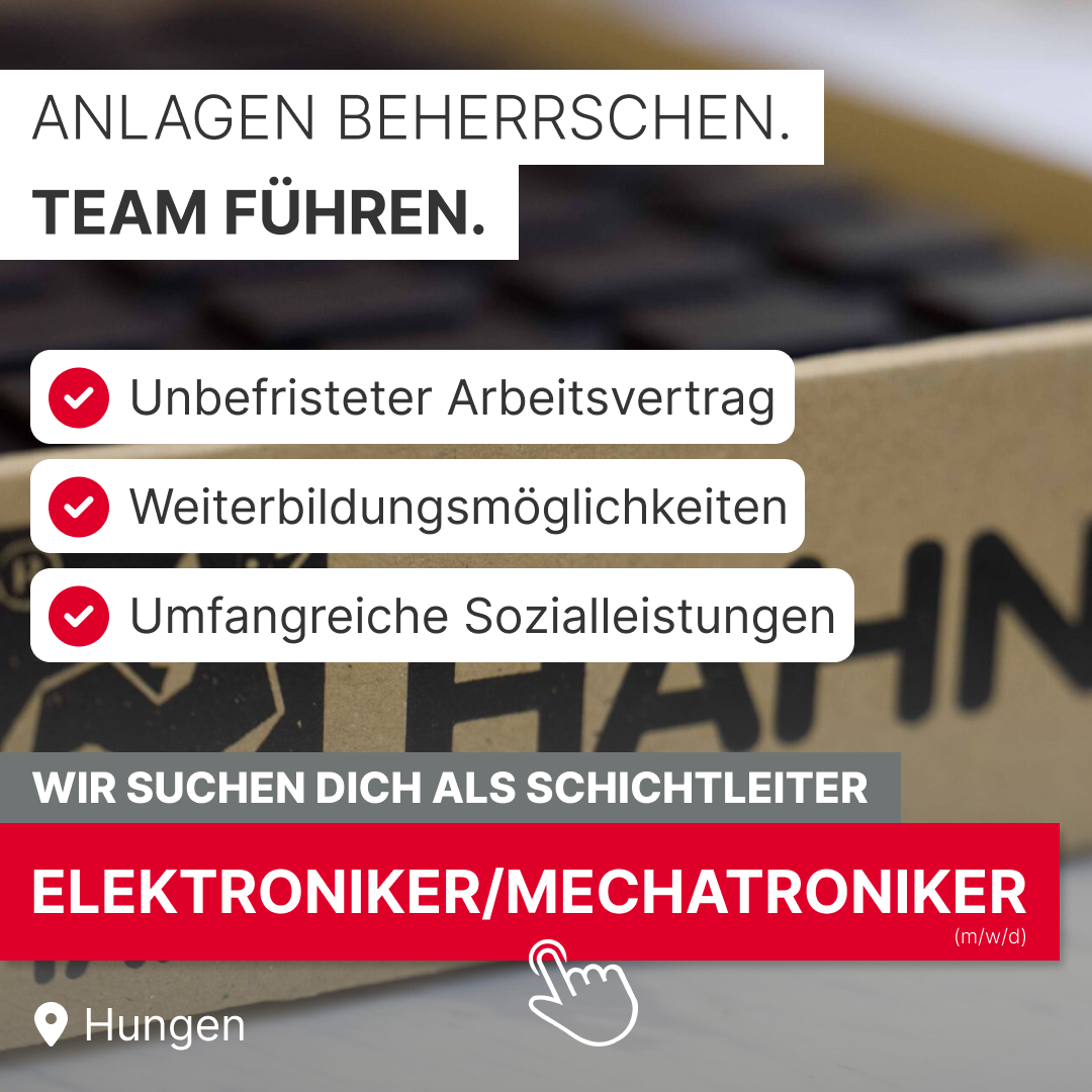 HAHN GmbH & Co.KG Facebook ad