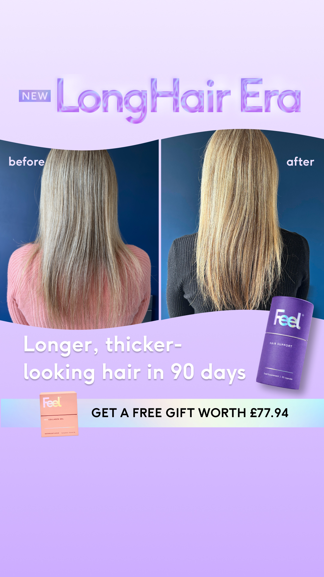 Feel Facebook ad