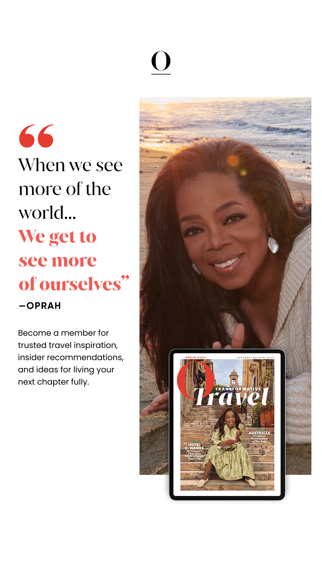 Oprah Daily Facebook ad