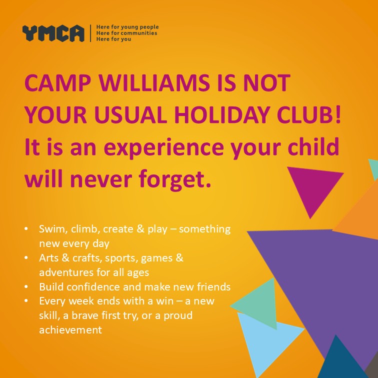 YMCA Newark and Sherwood Facebook ad