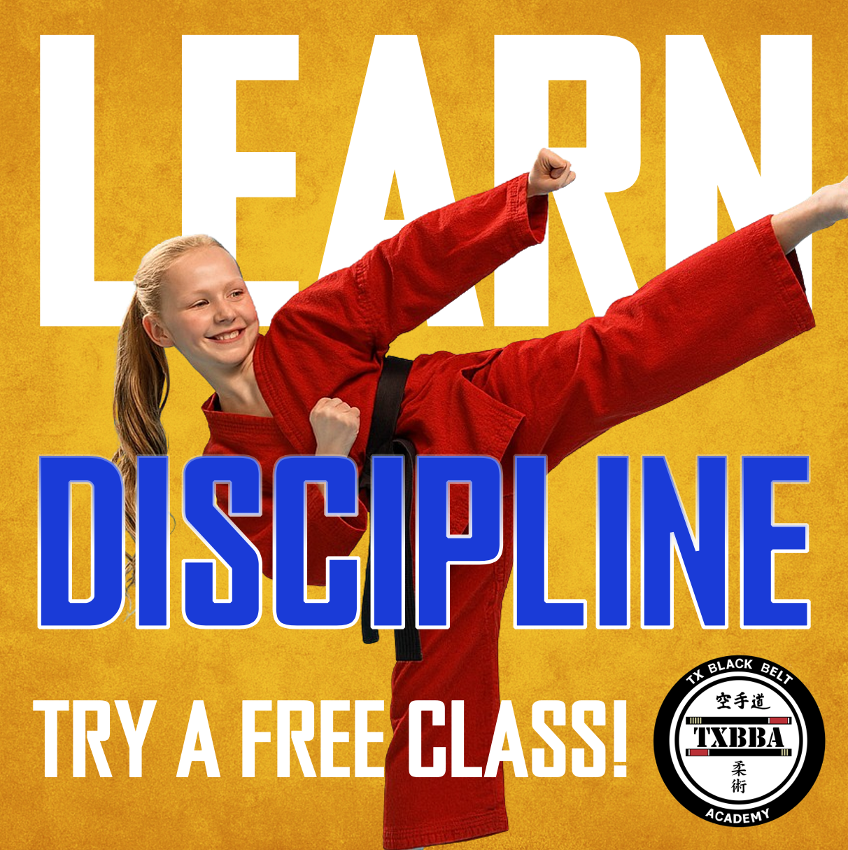 TX Black Belt Academy Facebook ad