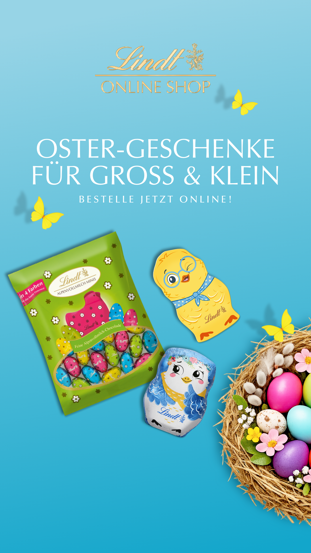 Lindt Facebook ad
