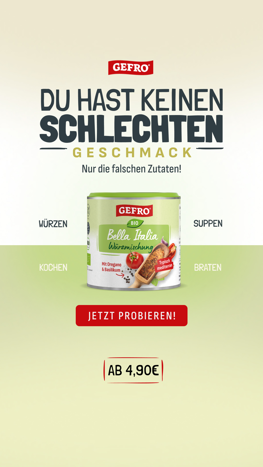 GEFRO Facebook ad