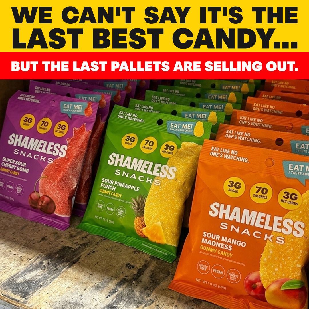 Shameless Snacks Facebook ad