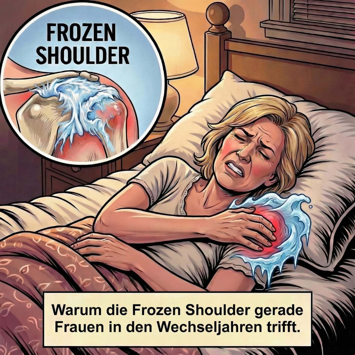 Dr. med. Michael Carter Facebook ad: Tschüss Schulterschmerz, in nur 8 Wochen!