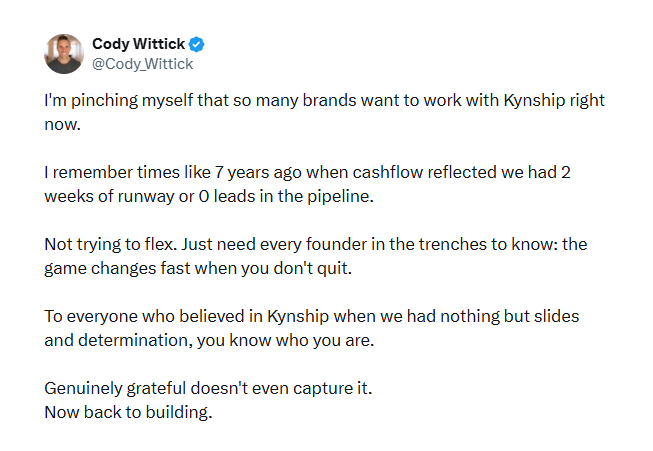 Kynship Facebook ad