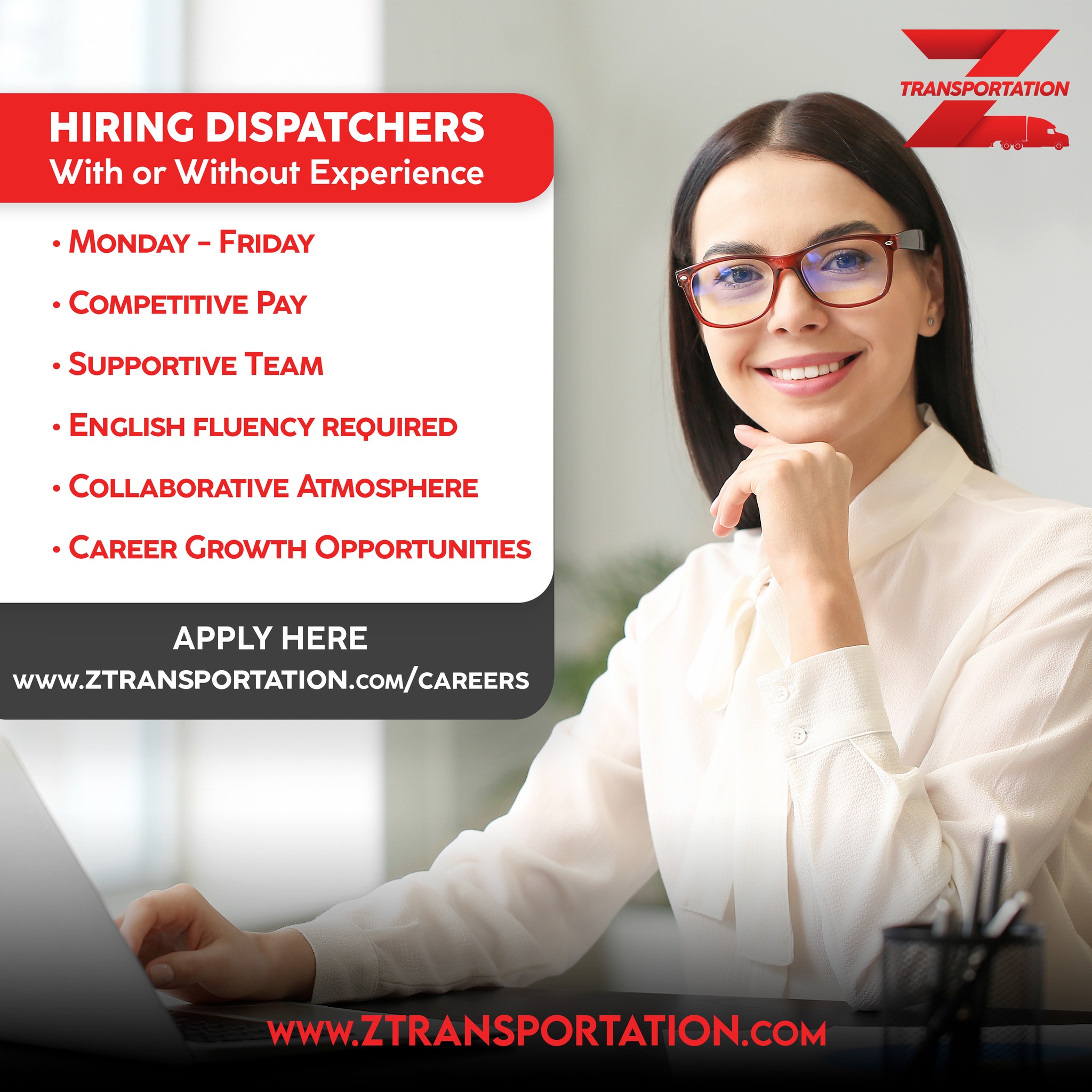 Drive For Z Transportation Facebook ad