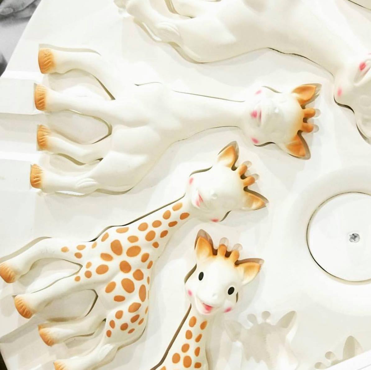 Sophie The Giraffe-USA Facebook ad: Babies first and favorite teether since 1961.