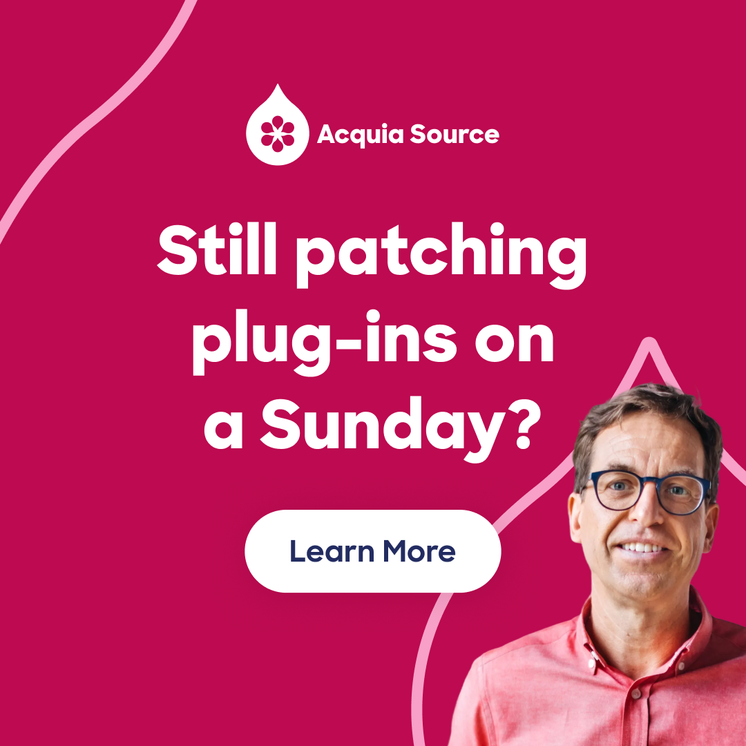 Acquia Facebook ad