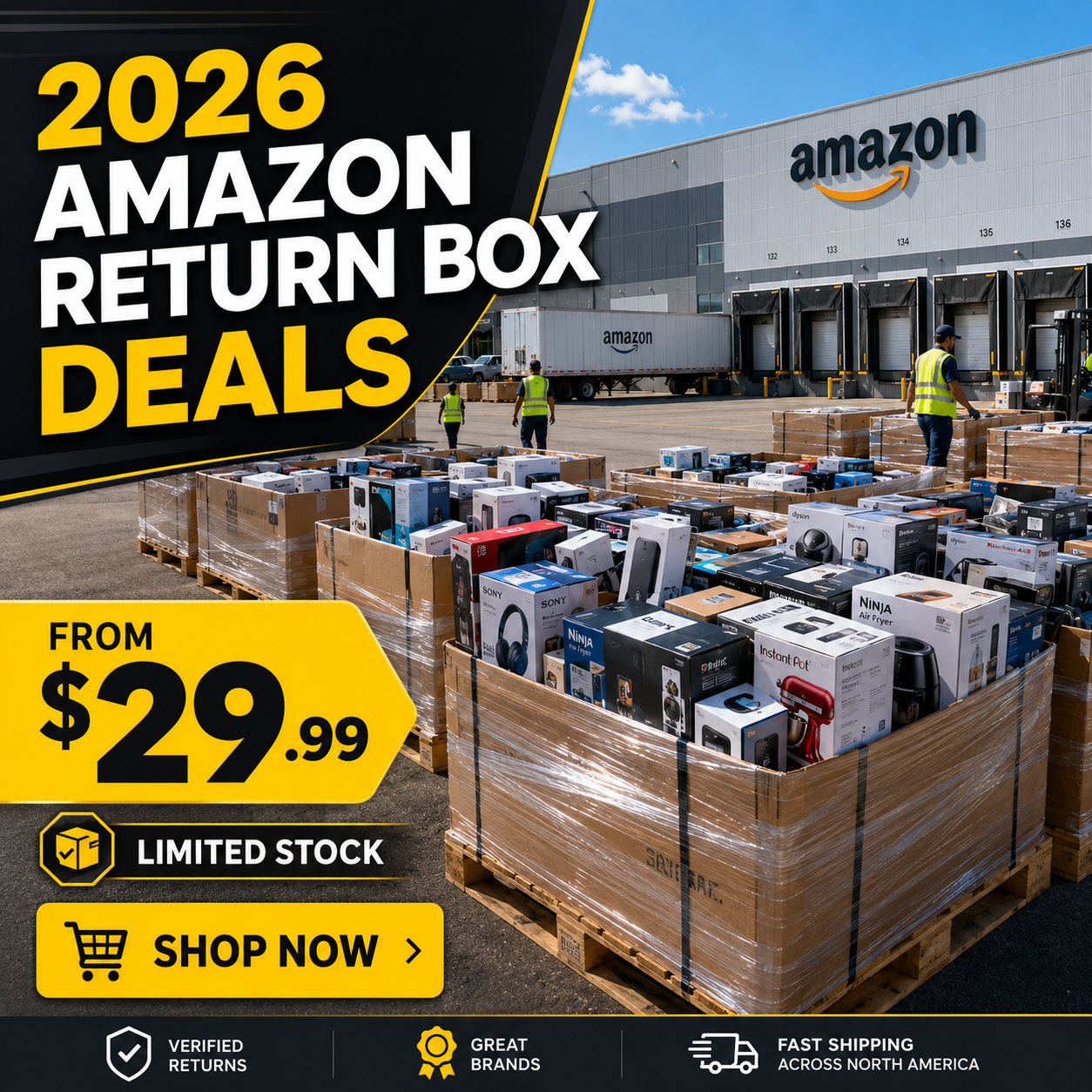 Windry Facebook ad: Not every Amazon return ends up back on…