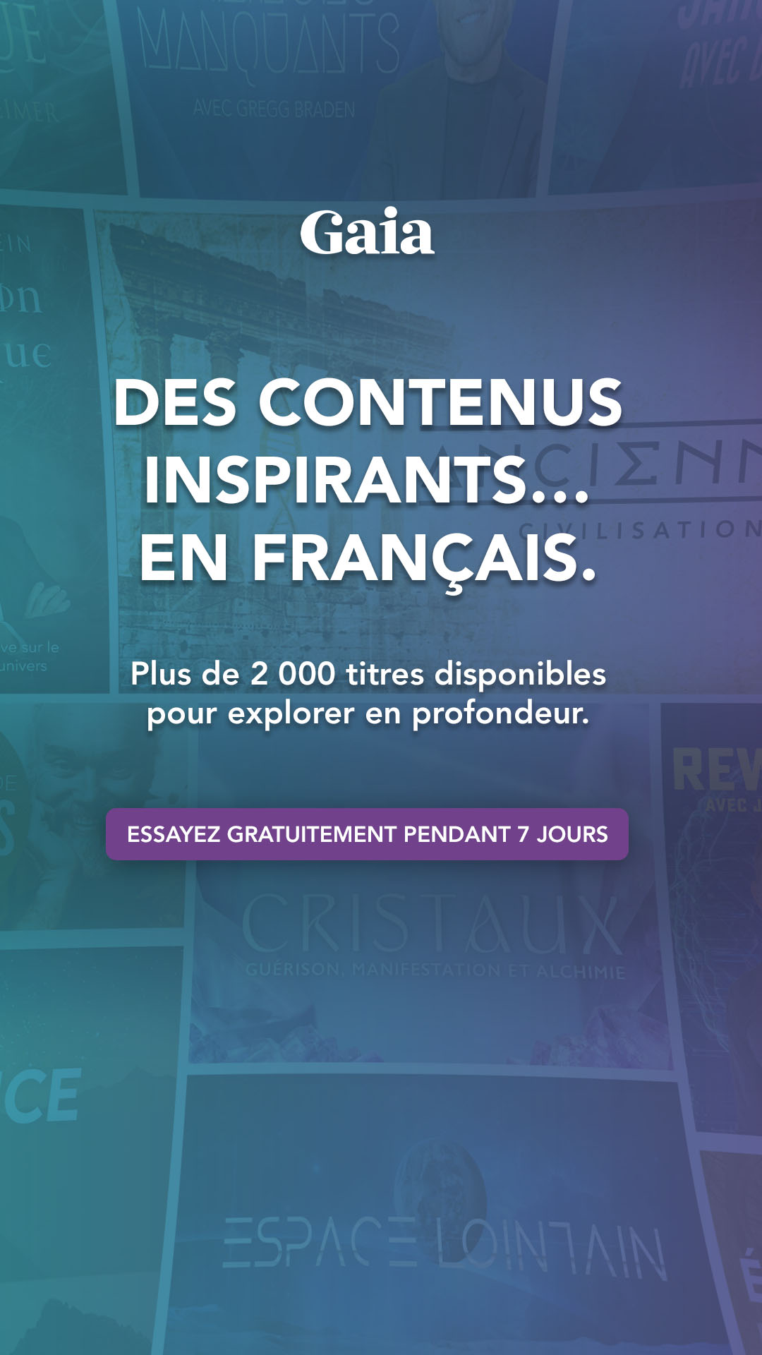 Nous Sommes Gaia Facebook ad
